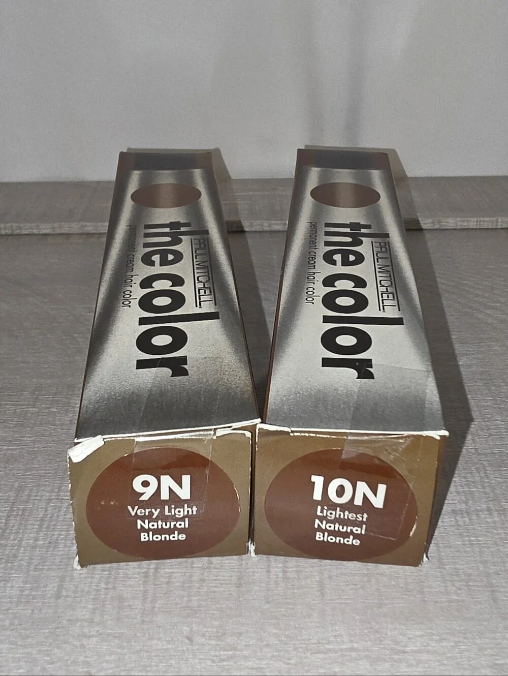 New (2) Paul Mitchell Permanent Cream Hair Color Size 3 fl oz each